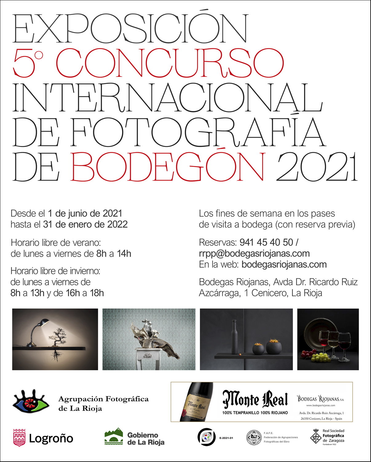 Exposición concurso bodegón internet