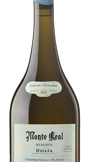 Monte Real Tempranillo Blanco Reserva Colección Larrendant